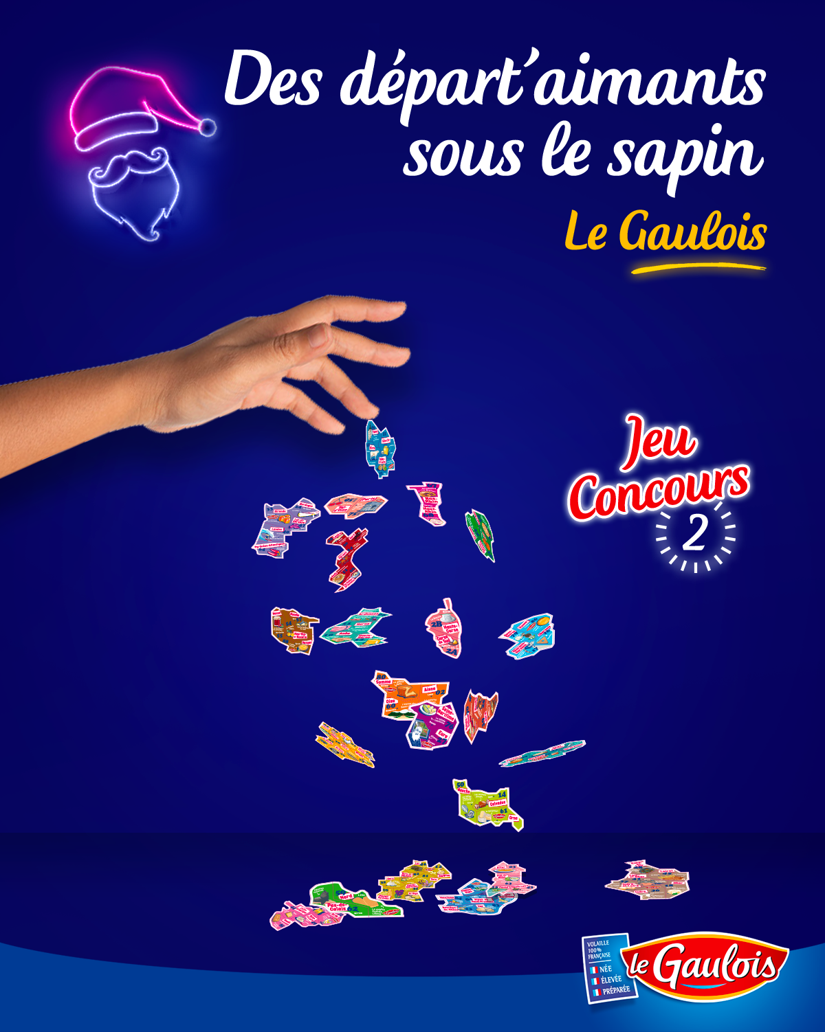 Carte De France Aimant Le Gaulois