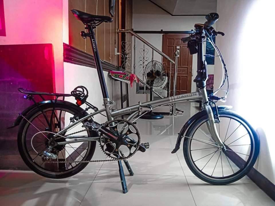 Dahon Dash P18 folding bike restoration and upgrade