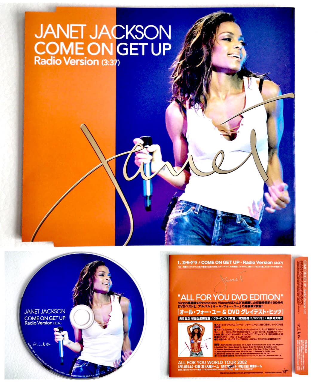 Janet Jackson - All For You (VCD Edition). Limited edition 3-disc
