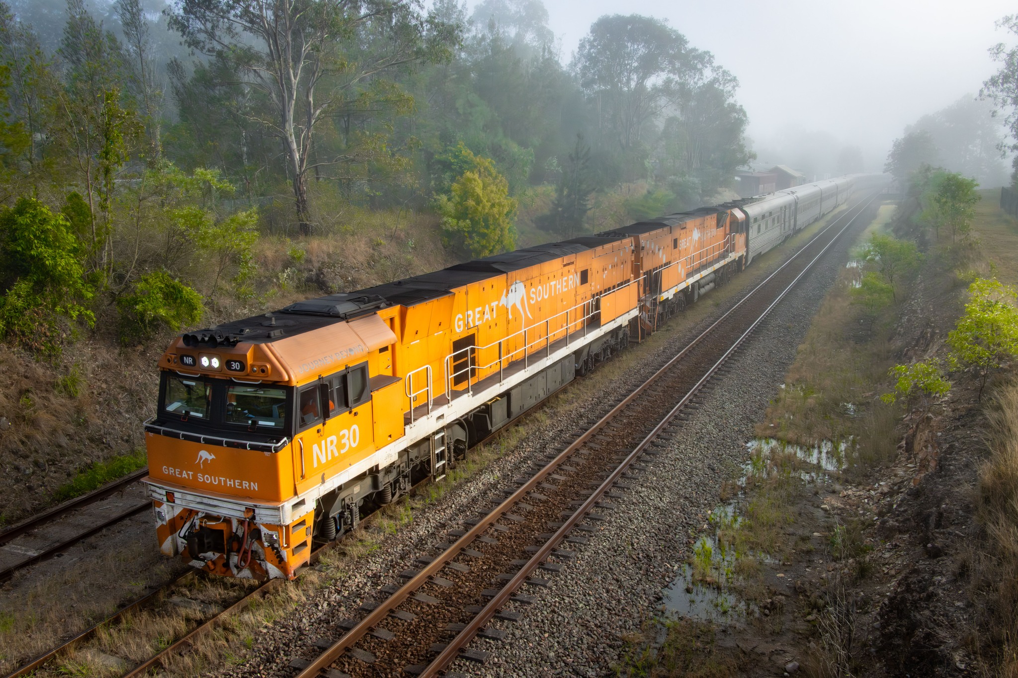 NSW Railways - Past and Present | NR30 on rear, NR31 on lead of 4408N ...