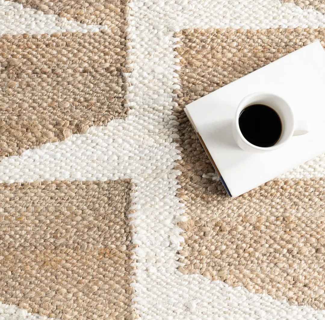 New Manon Geometric Jute 9x12 Rug - Area Rugs - Camp Hill, Pennsylvania ...