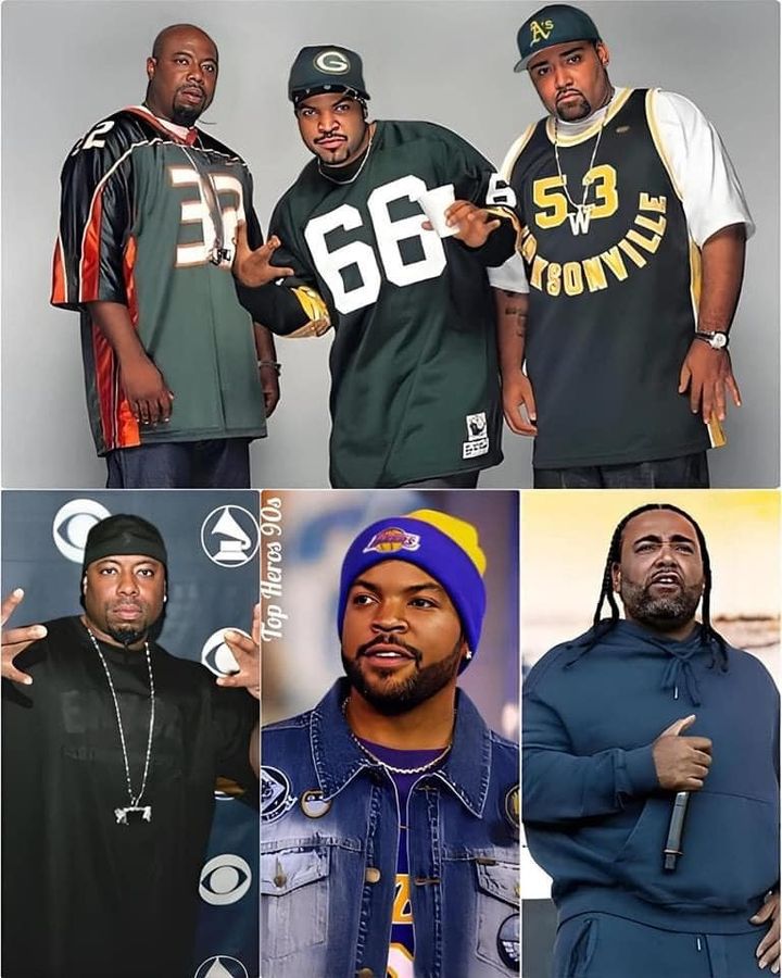 The legendary trio Ice Cube, Mack 10, and WC🐐🔥💯👑 Westside