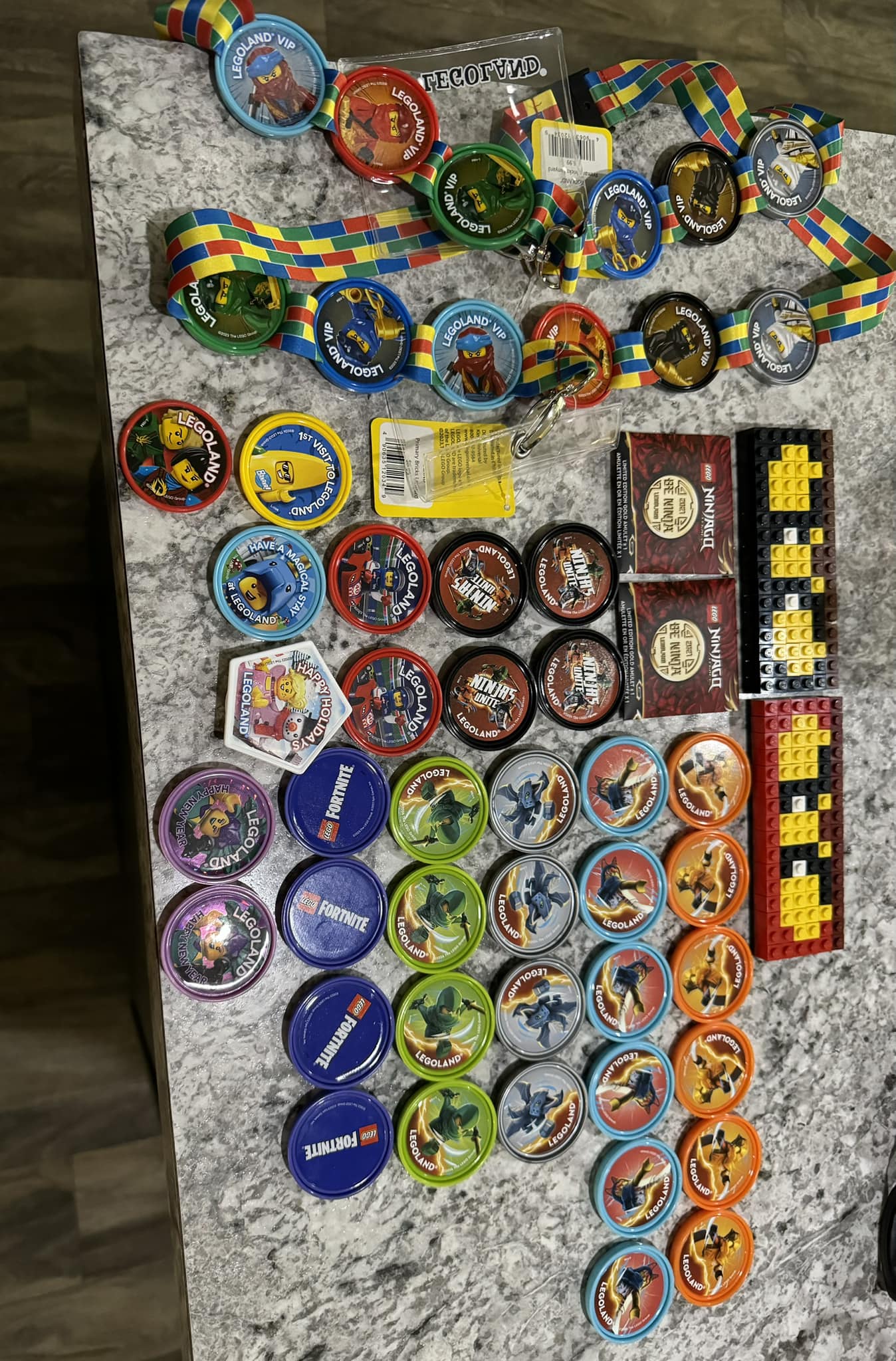 Legoland California Kids Trip and Ninja Gold Coins