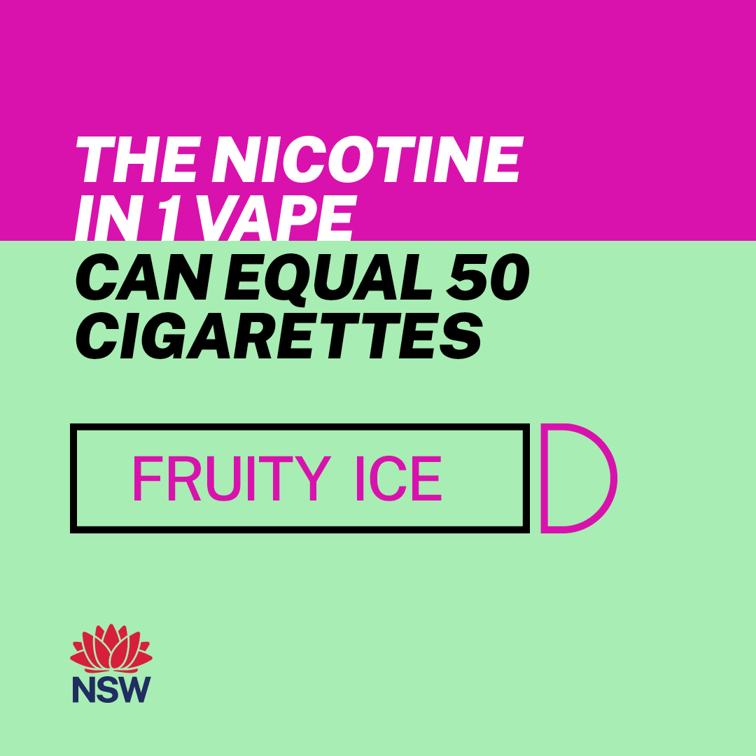 the nicotine in one vape pod is equal to A 5% can mean 50mg of nicotine. That's more than a pack of cigarettes. Did you know that? See breakdown: https://bit.ly/4q24tBV Flavours:Banana Mint Citrus Punch Flavor Concentrate pick