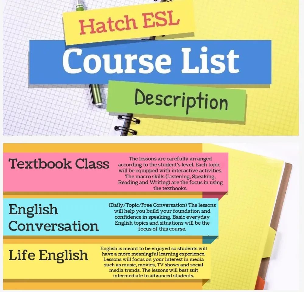 Hatch ESL - English is meant to be enjoyed so students will have a more ...
