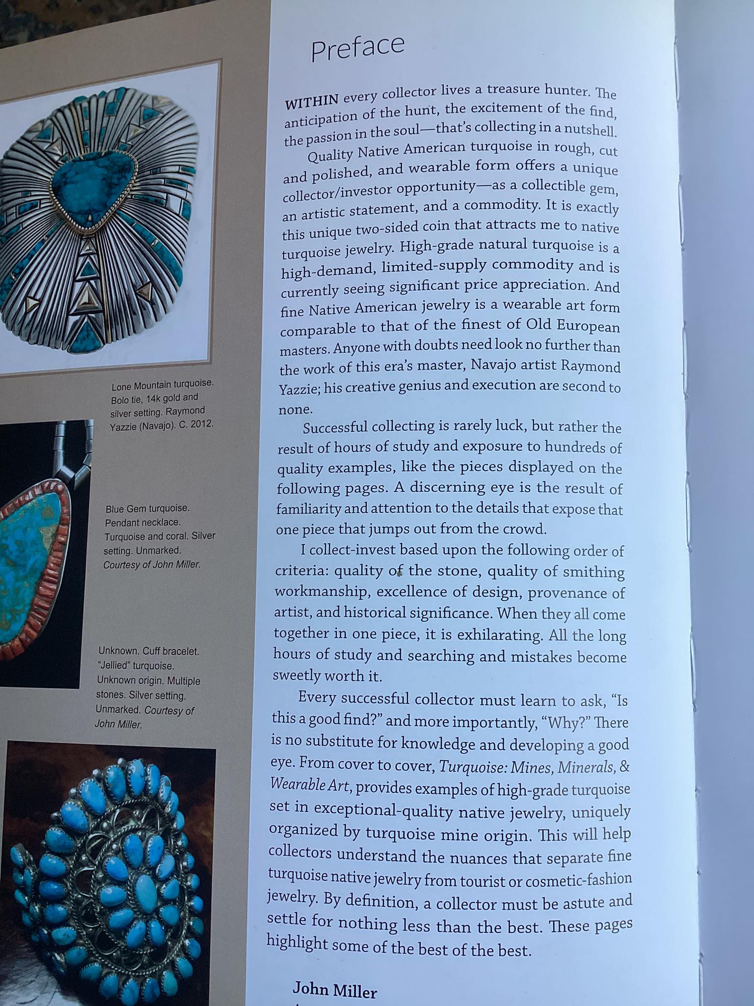 Turquoise as a collectable investment with rising commodity value