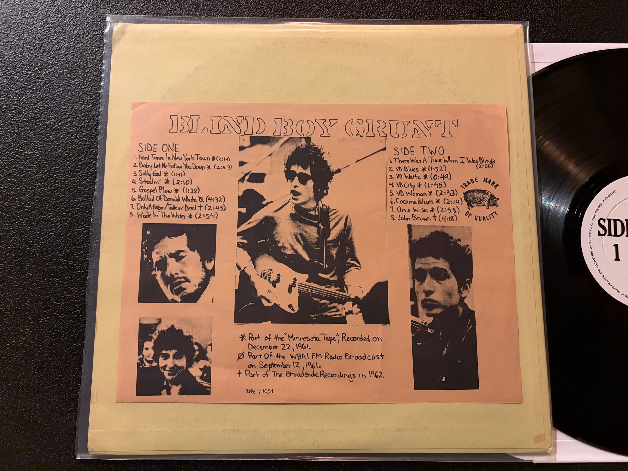 Discovering Great White Wonder and vintage Bob Dylan bootlegs