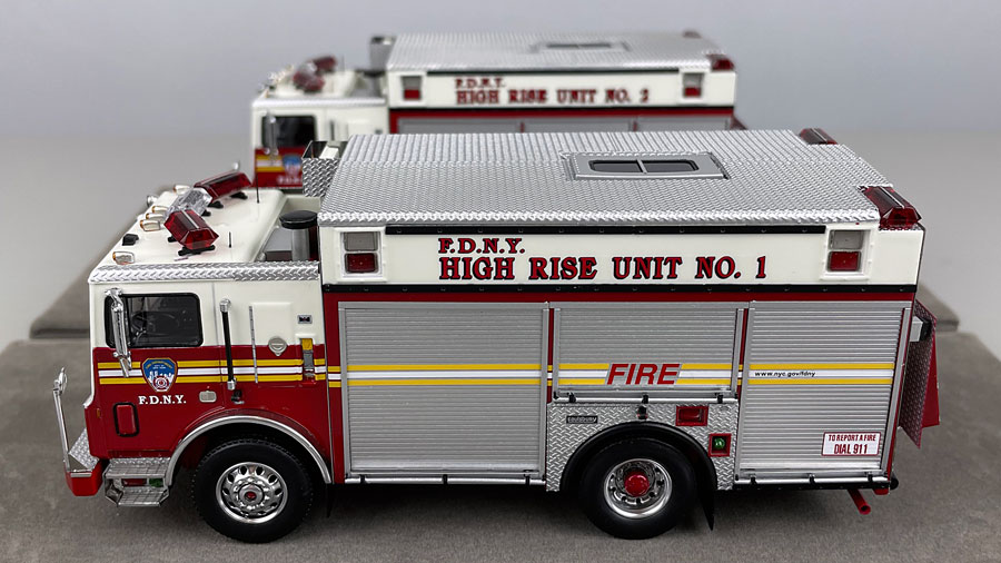 Fire Replicas - The all new FDNY Mack MR High Rise Units... | Facebook