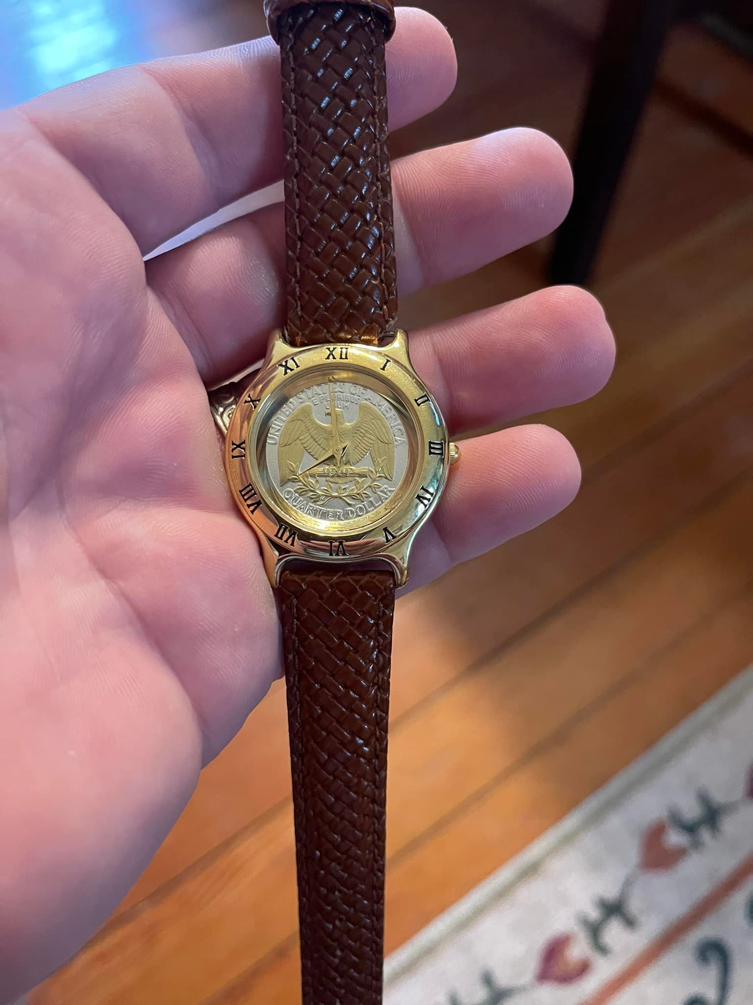 Montre De Poche Commémorative Statue De La Liberté 1886-1986 – édition Limitée à Quartz, Vintage Et Originale