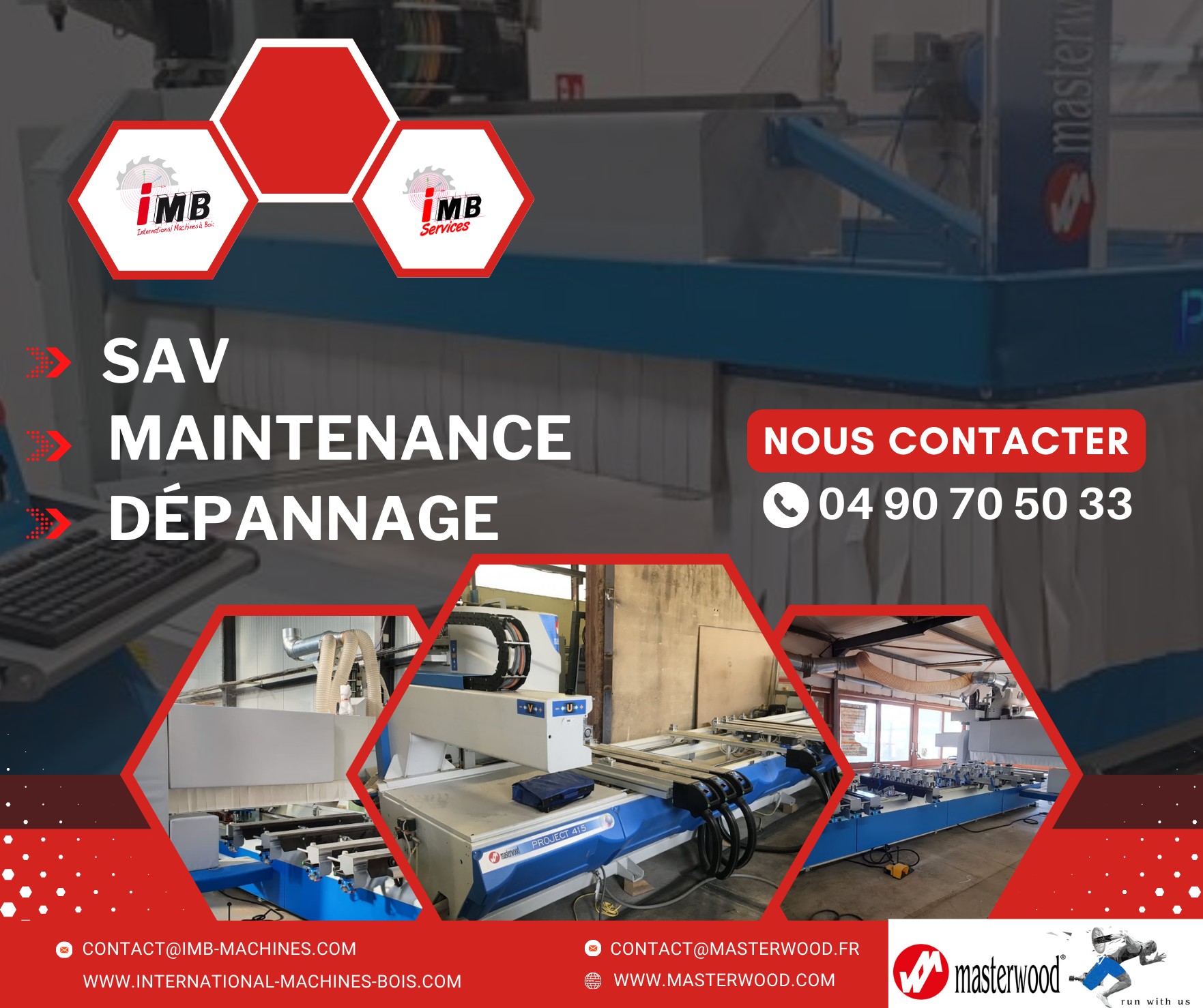 I.M.B International Machines à Bois