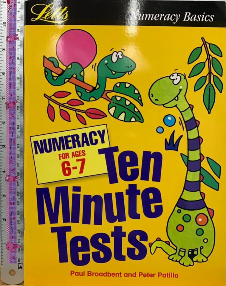 📚 ปกอ่อน สภาพดีมาก Letts Numeracy for Ages 6-7 💰 75 บาท 📦 (ราคาไม่รวม ...