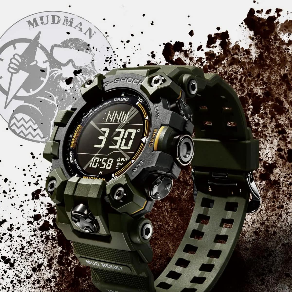 Casio G-Shock G-9025A-1 25th Anniversary Mudman Release date 2007