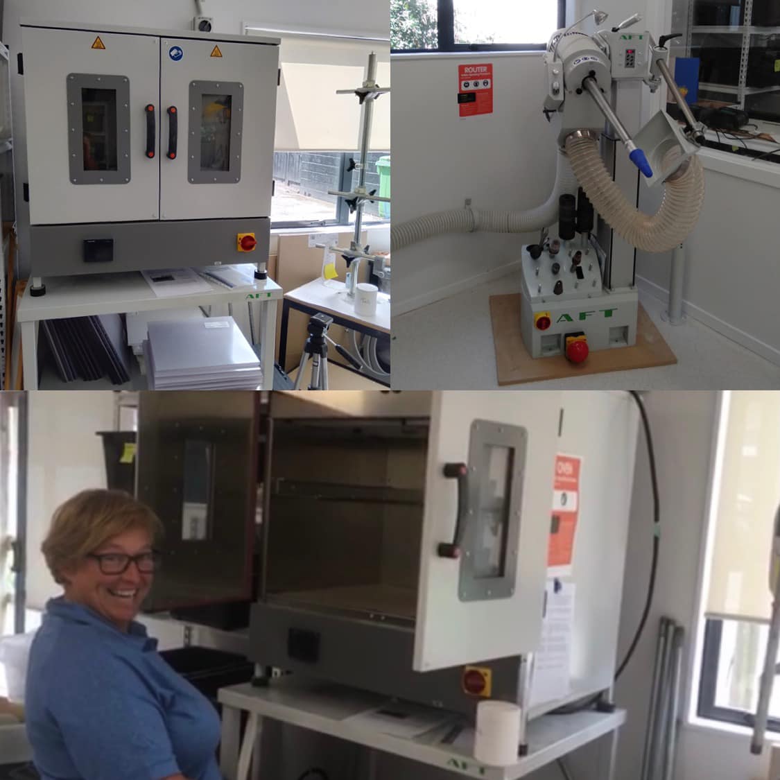 Massons Healthcare - Check out this AFT oven and router setup in New ...