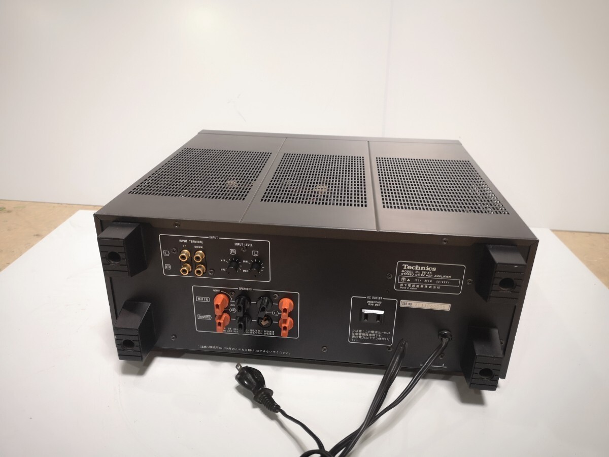 Technics SE-A5000 パワーアンプ Technics SE-A5000 Stereo Power Amplifier