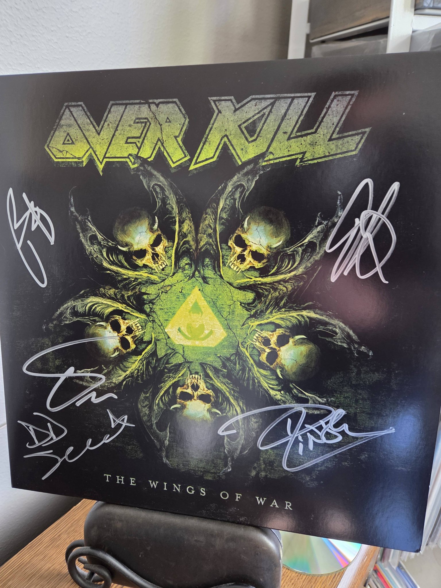 OVERKILL THE KILLING KIND red and green vinyl versions are ready