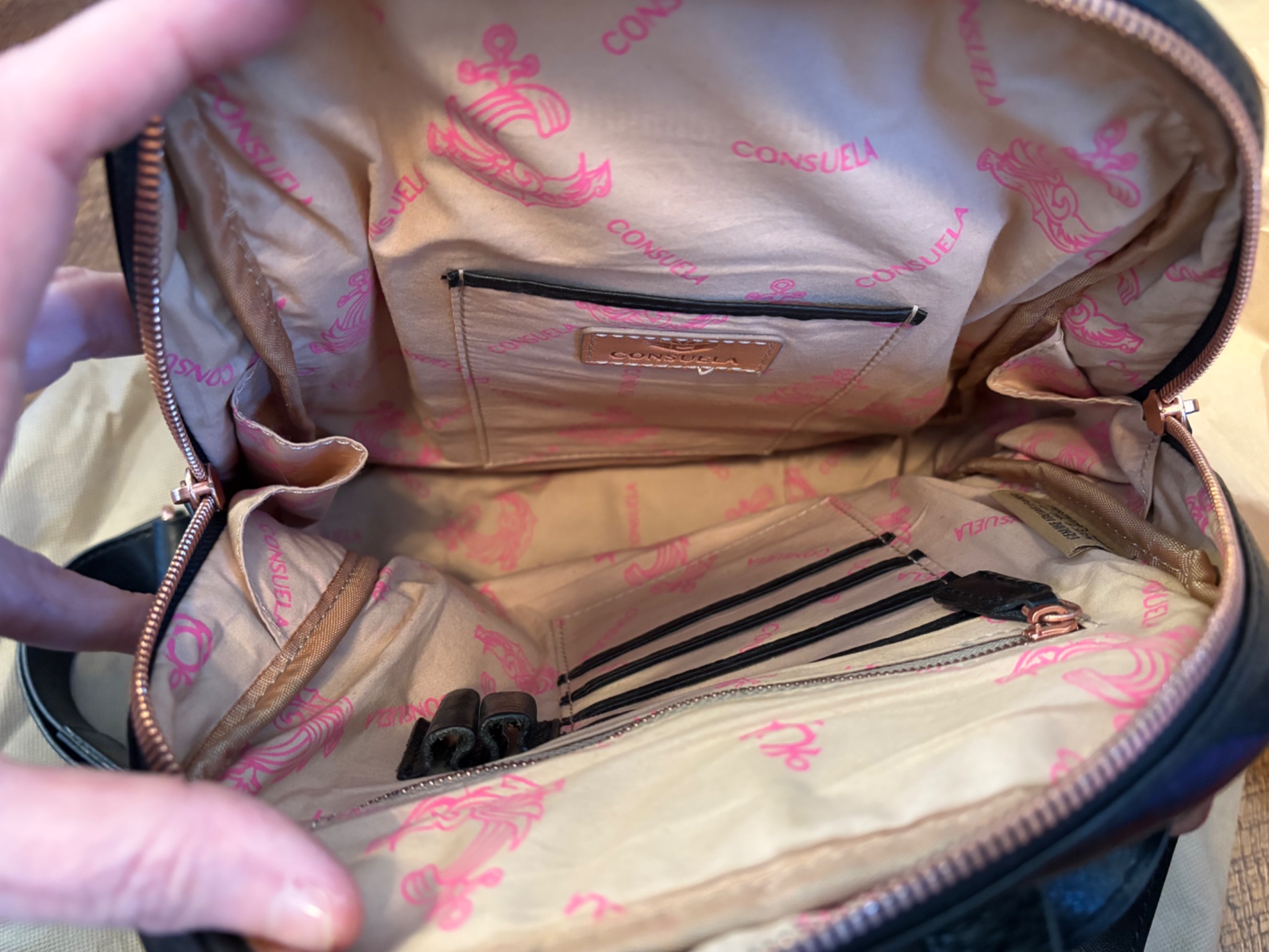 consuela leather backpack CONSUELA- Summer Weekender Designed with function in mind Consuela Jet Setter Emery 