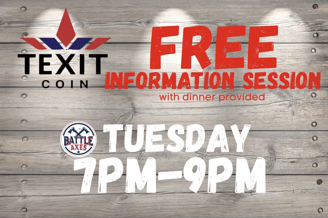 FREE TEXIT Coin Information Session