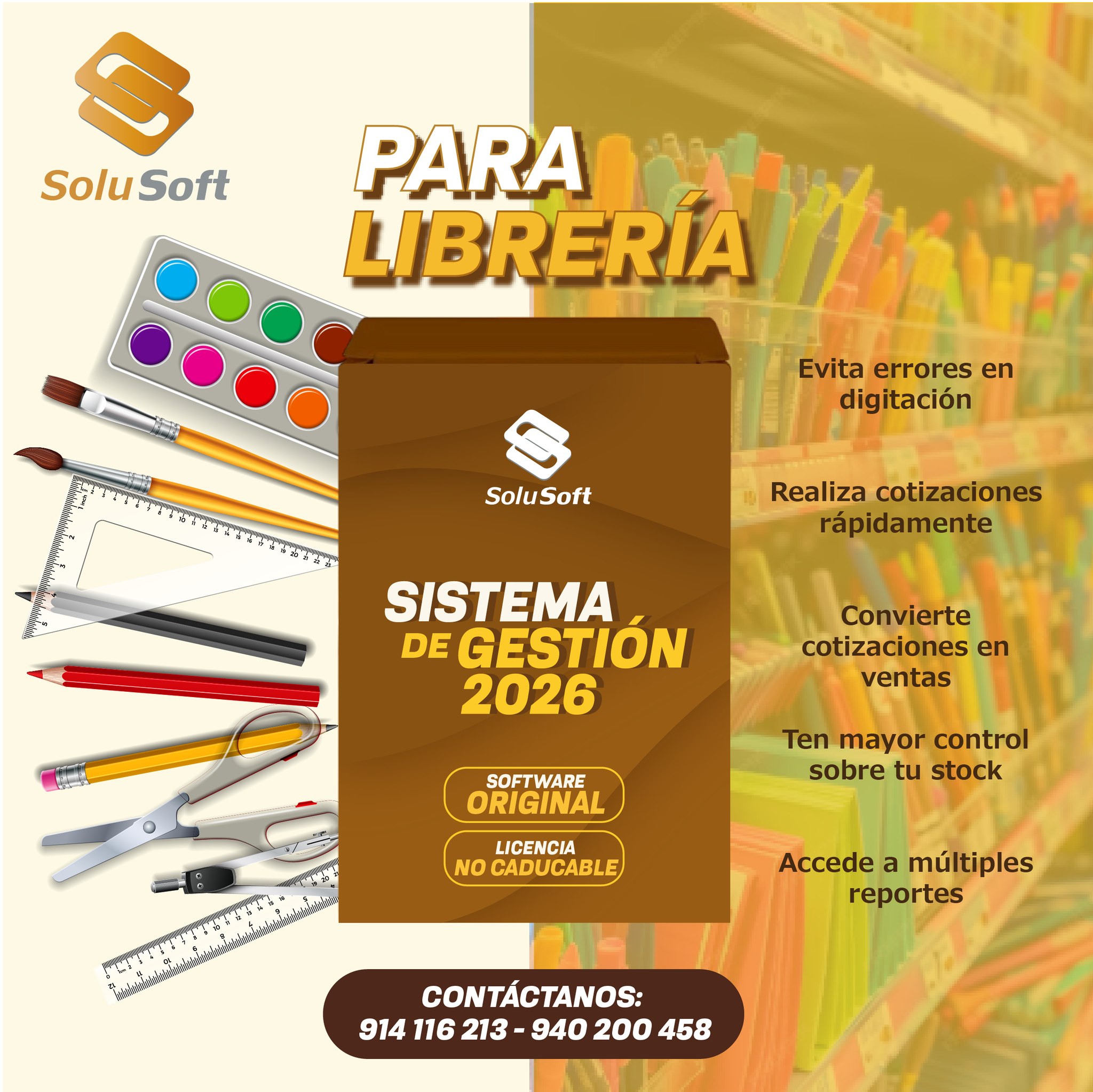 Solusoft - 🍰 SoluSoft 2026 – El sistema ideal para tu PASTELERÍA 🍰 ...