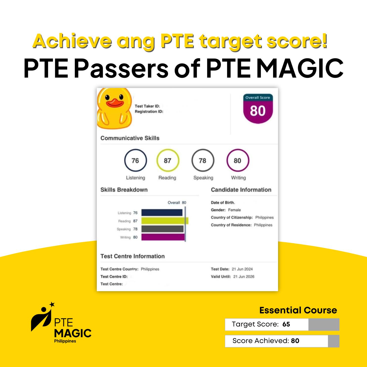 🌟 Our June PTE Passers 🌟 Sa... - PTE MAGIC Philippines