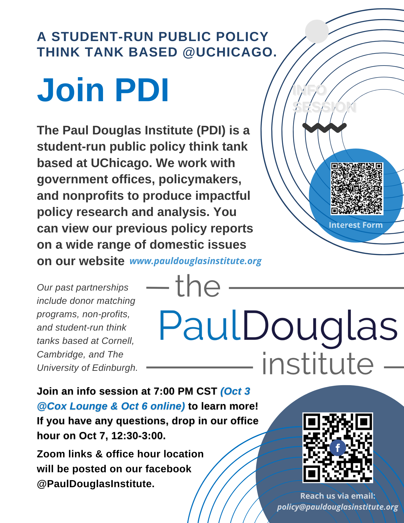 The Paul Douglas Institute - PDI is excited to welcome new researchers ...