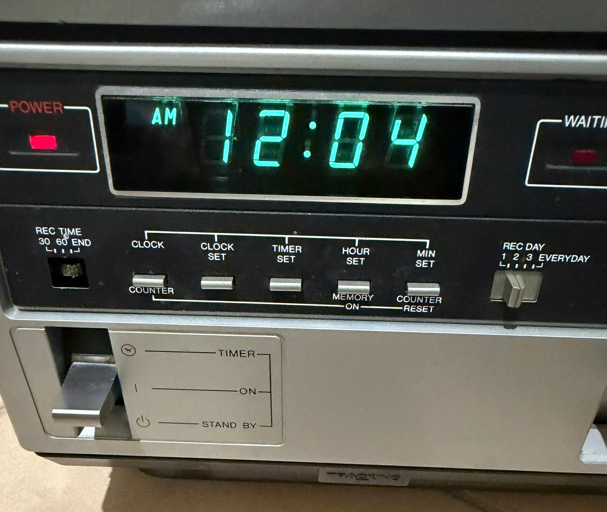 Sanyo Betacord video cassette recorder for sale