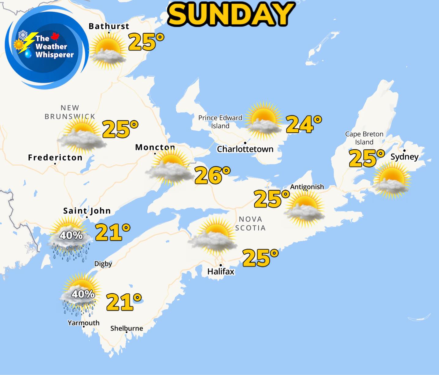 THE MARITIMES The 7 day looks worse than it really will be. Through the ...