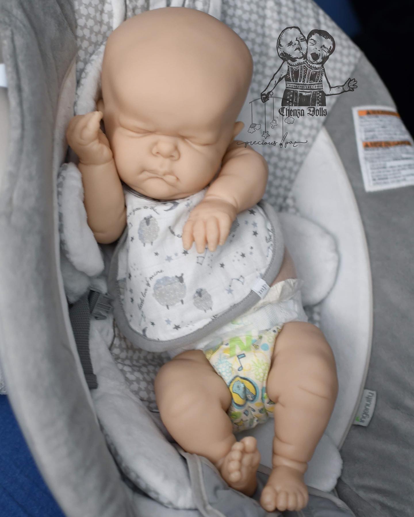 My Nino Panino! First ever #achondroplasia reborn doll kit is  display picture 1