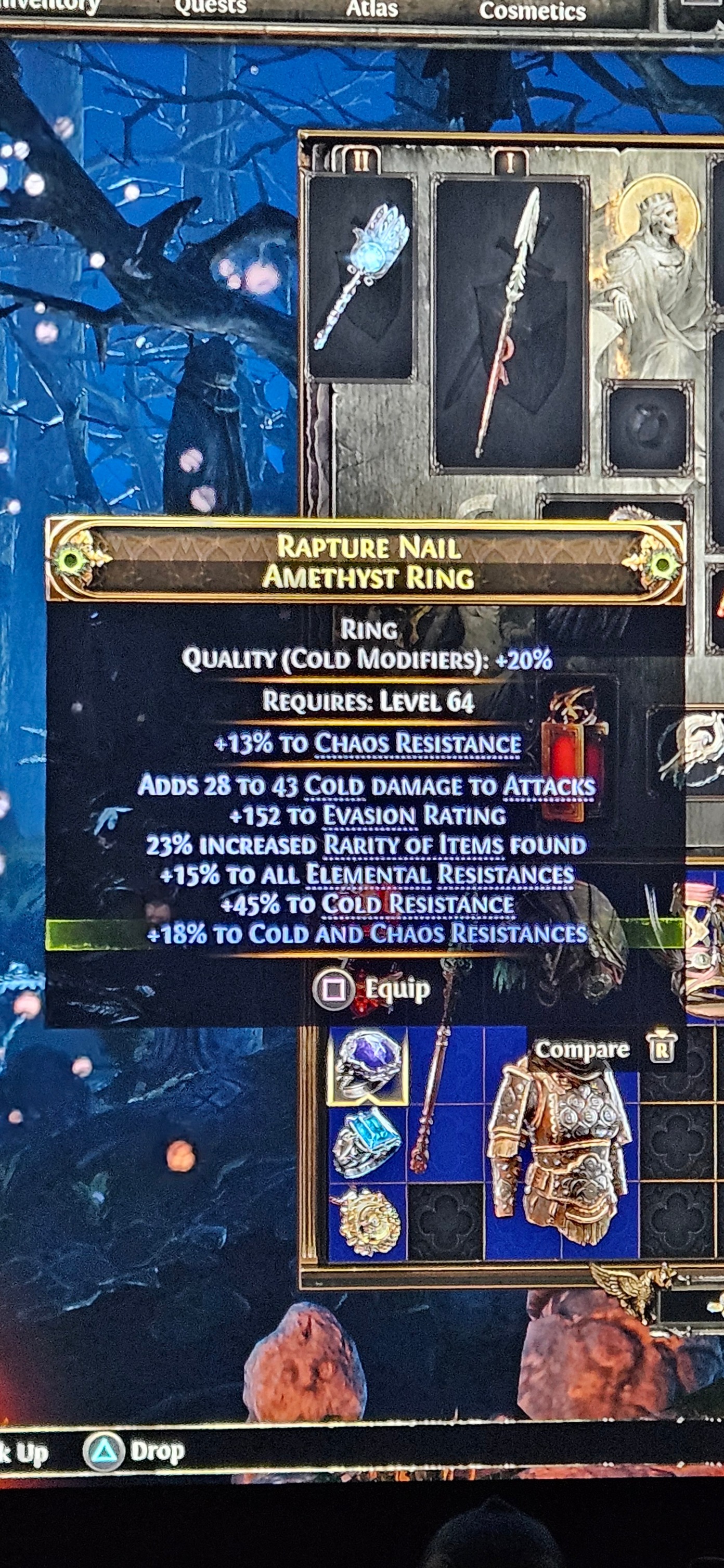 I ended the leauge today. So i Vaal orbed all my items. | Facebook