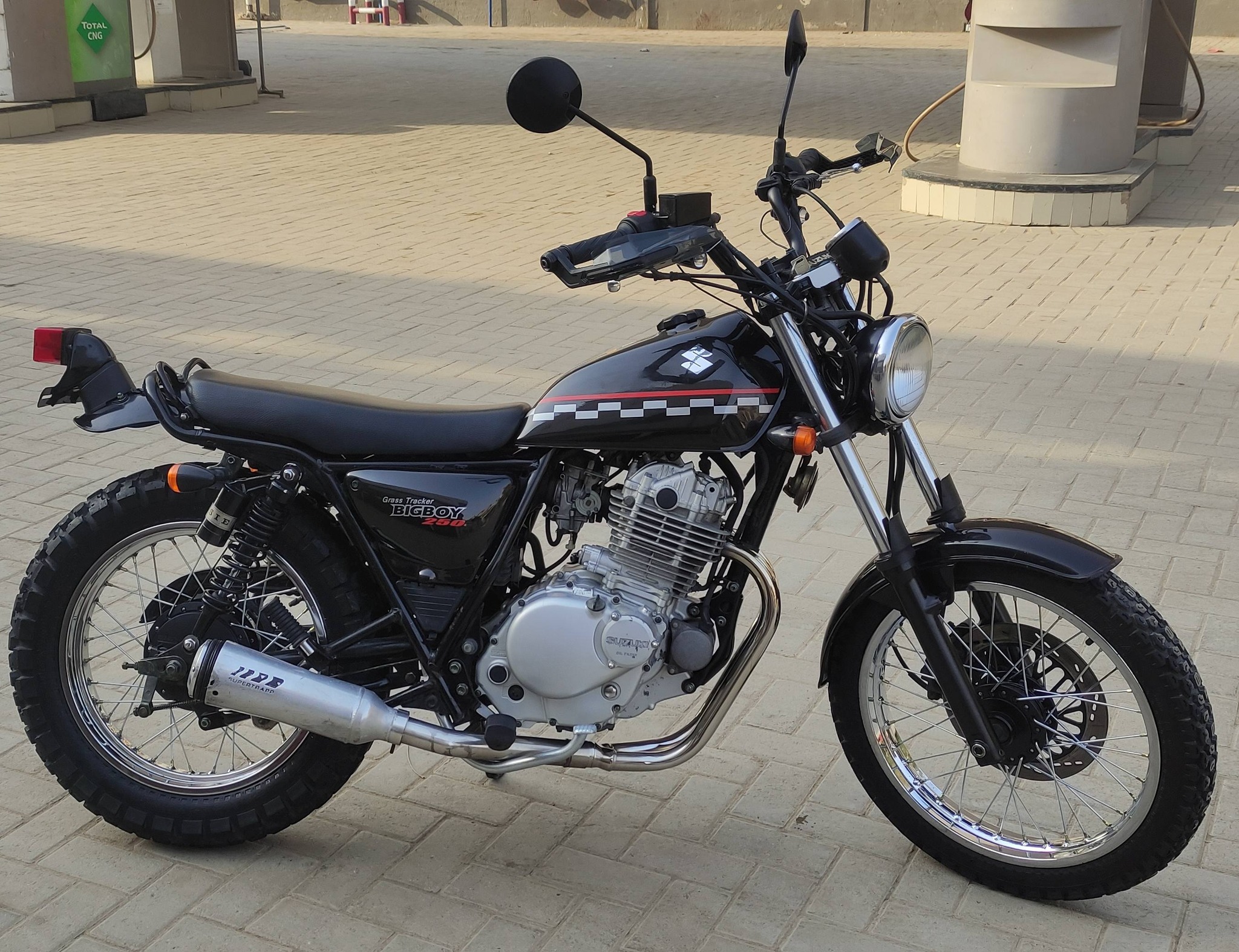 SUZUKI BIGBOY250 Suzuki Bigboy 250cc Modified Cafe Racer | TikTok