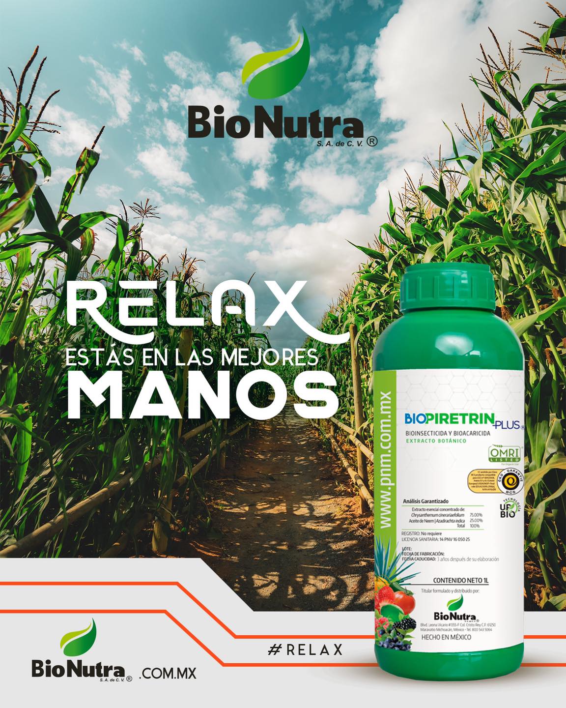 Bio Nutra - El cuidado de tus cultivos se encuentra en las...
