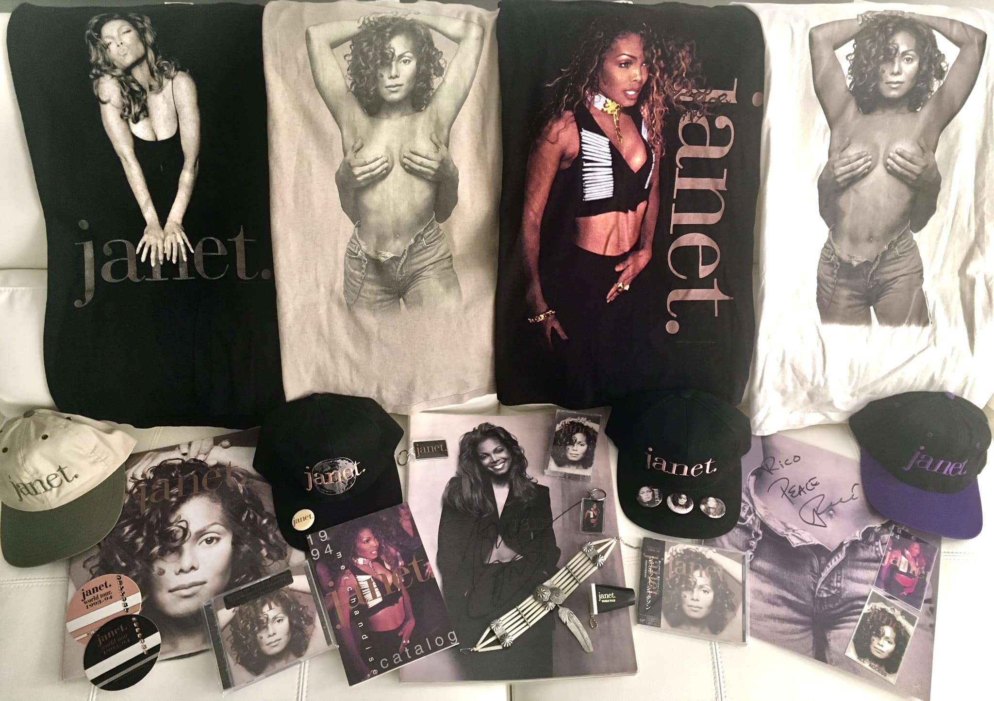 Janet Jackson launches Janet World Tour on July 31 1994