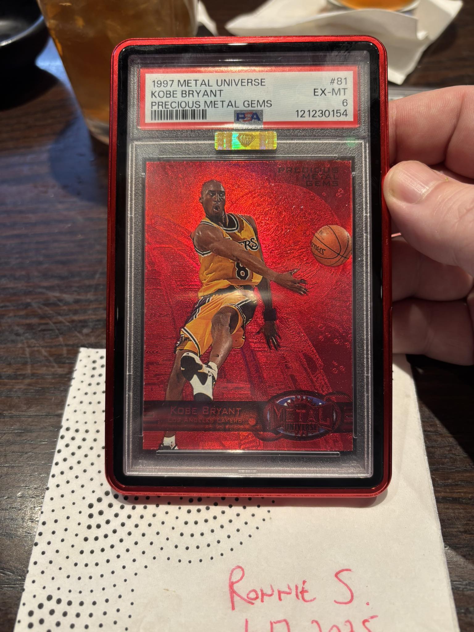 Kobe Bryant 1997 metal universe card for sale | Dallas, TX