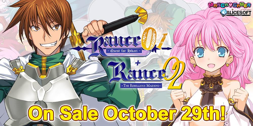 MangaGamer - Alicesoft's Rance 01 and Rance 02 are now available for ...