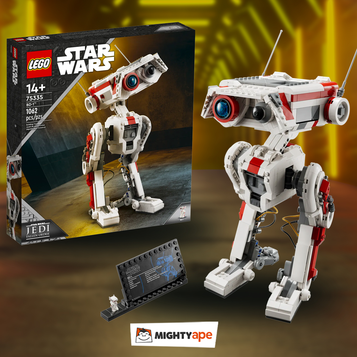 Customized Canon BD-1 droids for Jedi: Survivor celebration