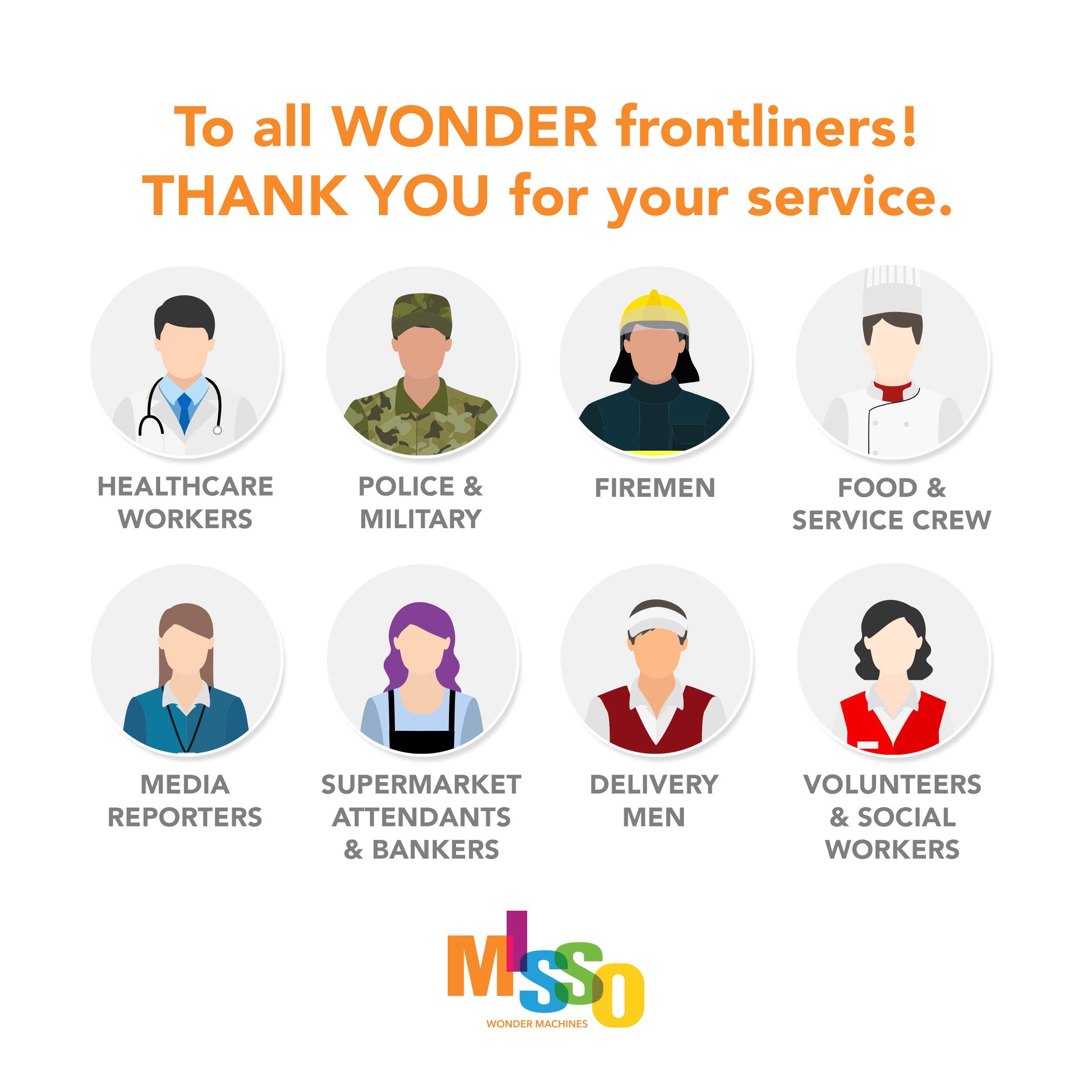 We thank all our frontliners who risk... - Misso Philippines