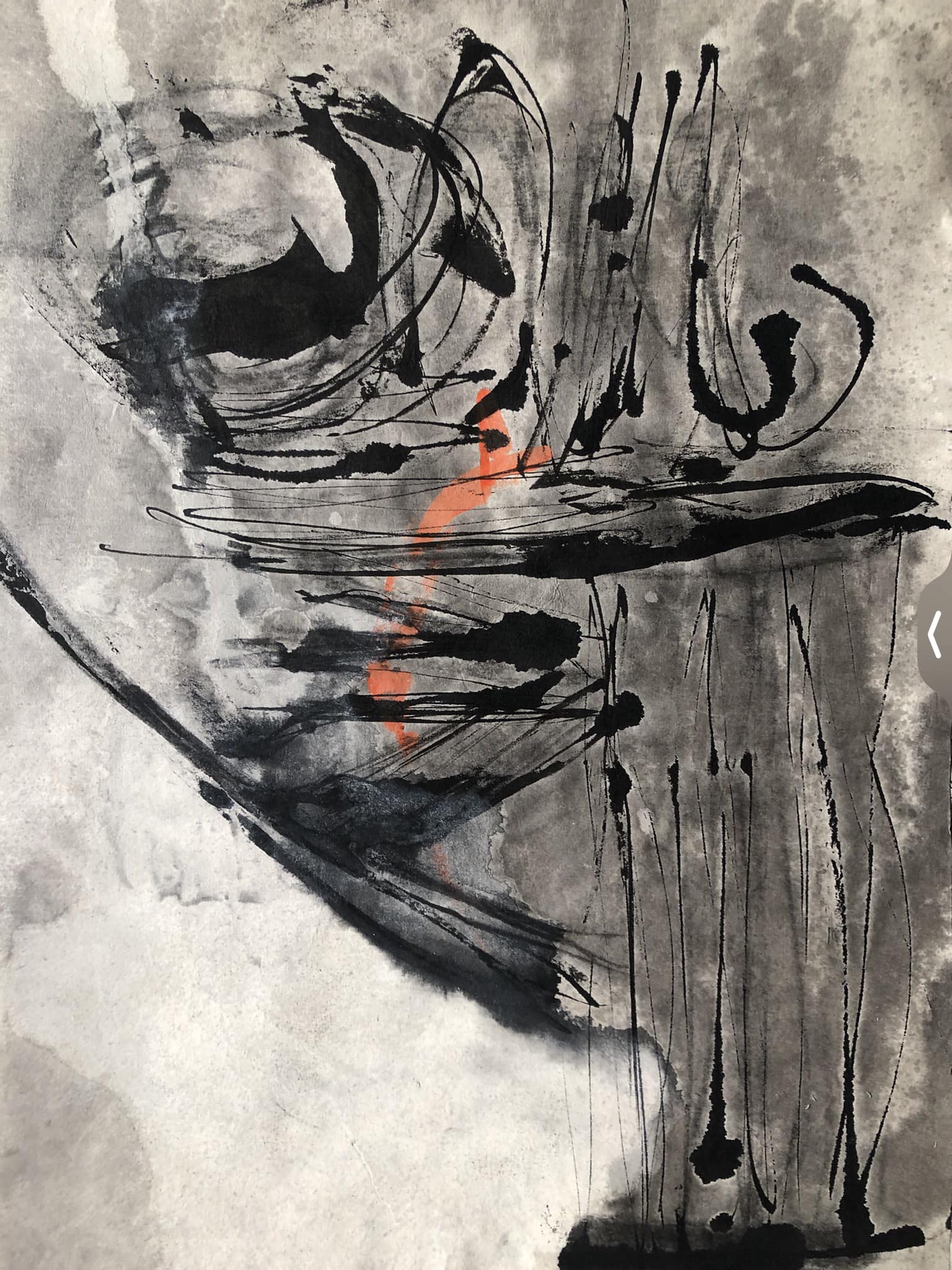 TakeshiYokoshima #横島剛 #May2024 #Crustal Movement #Acrylic paint