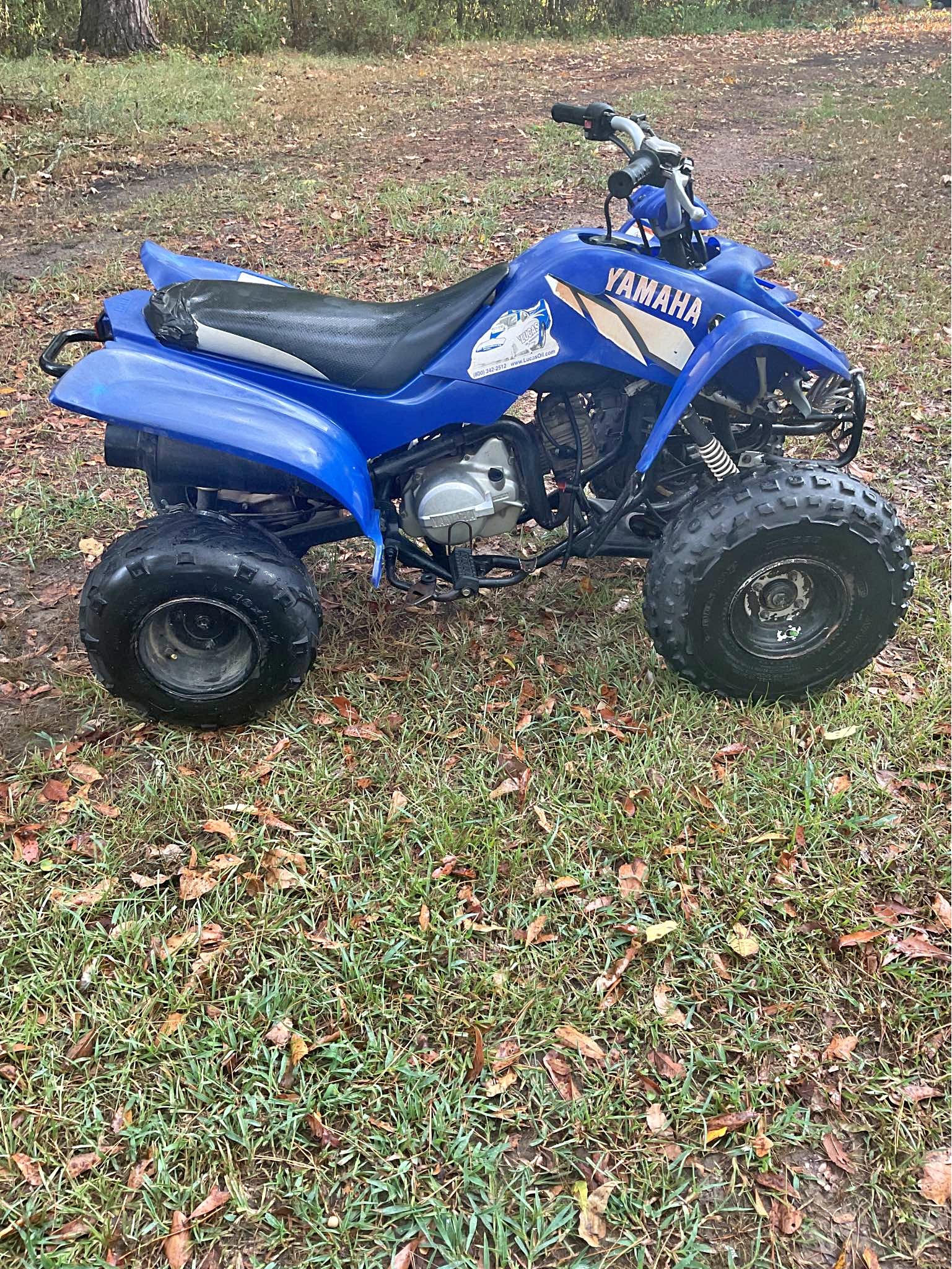 2002 Yamaha raptor yfm80