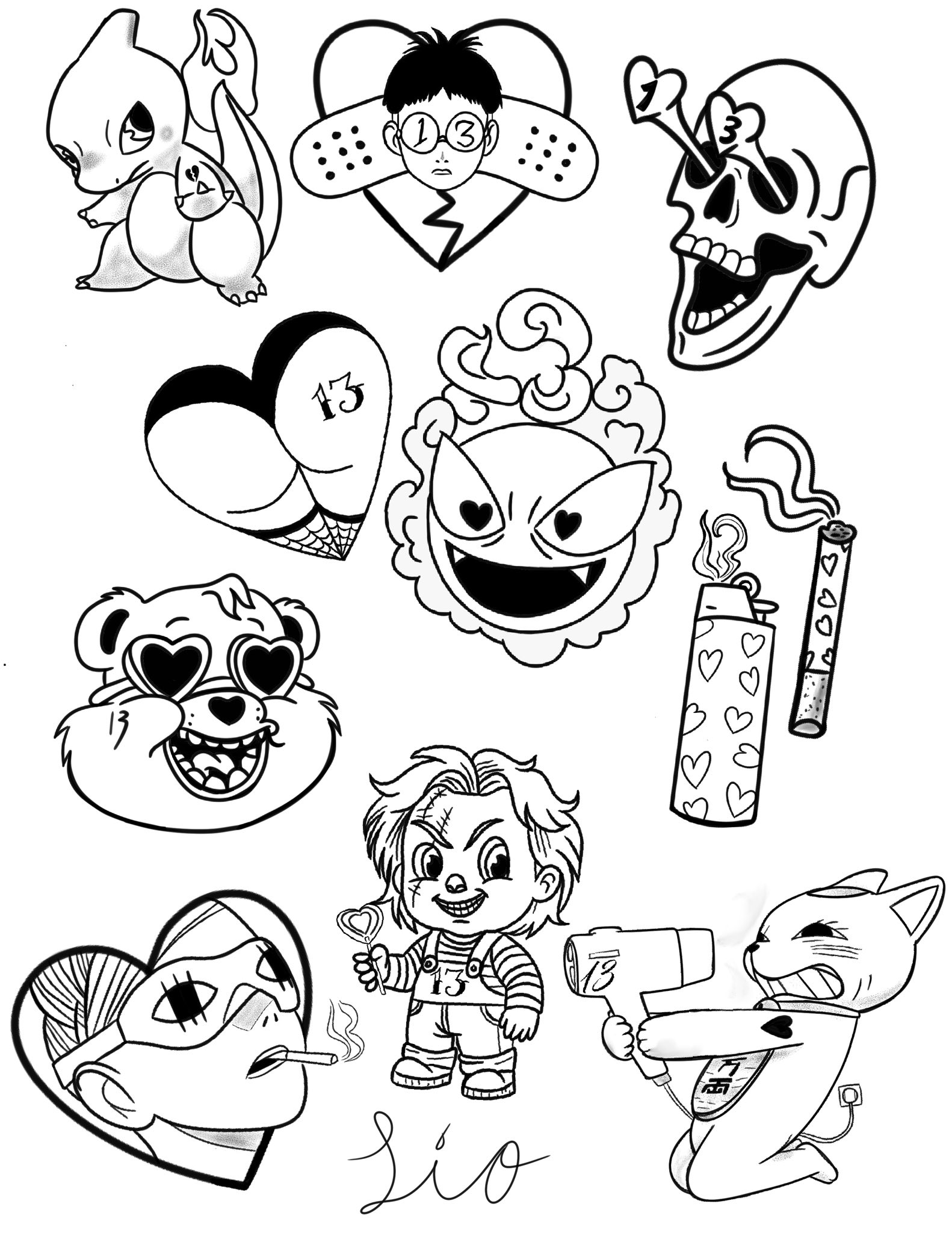 I got an open spot today. Come and get tha Friday the 13th tattoo