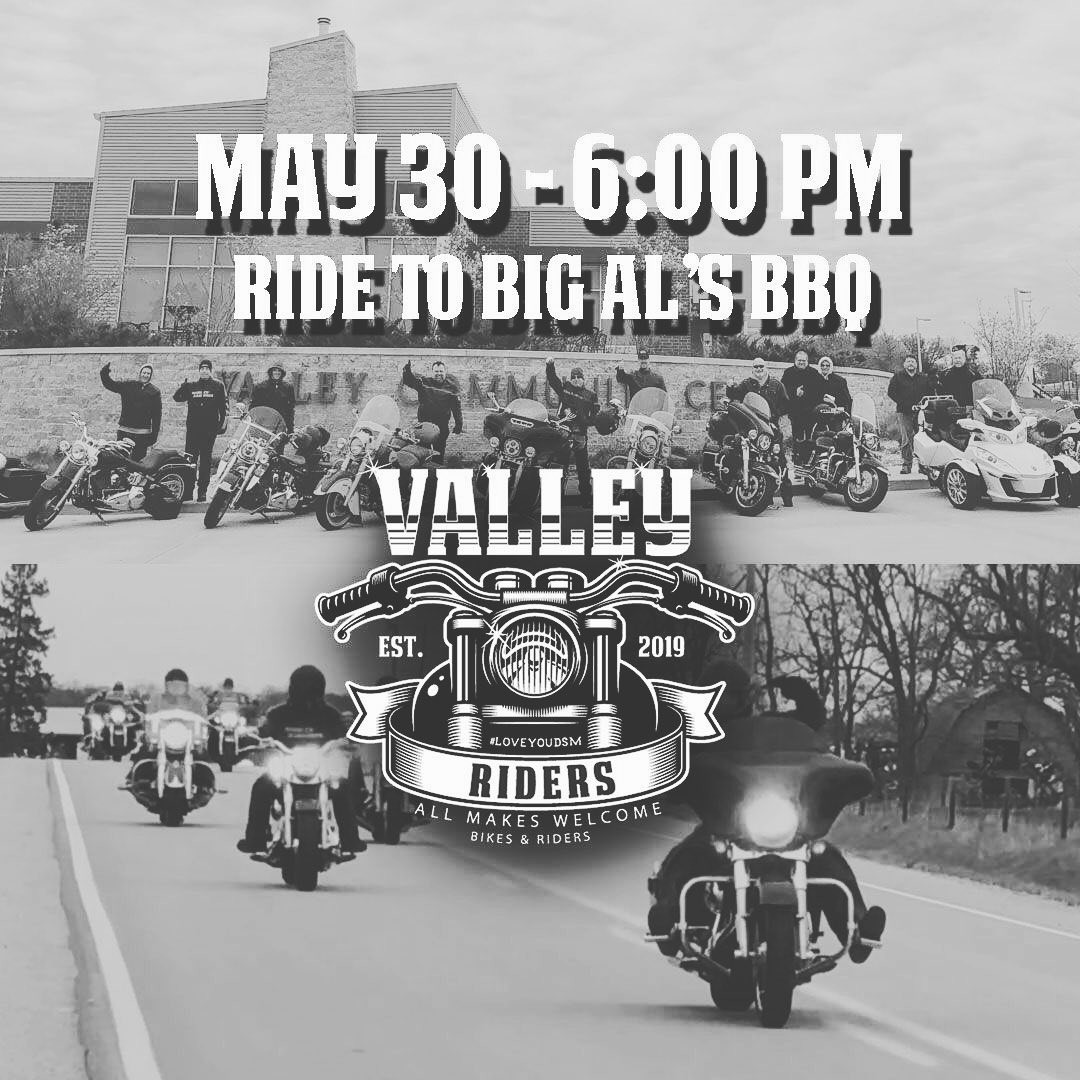 Valley - Hello Riders! Get ready to ride once again on Thursday Evening ...
