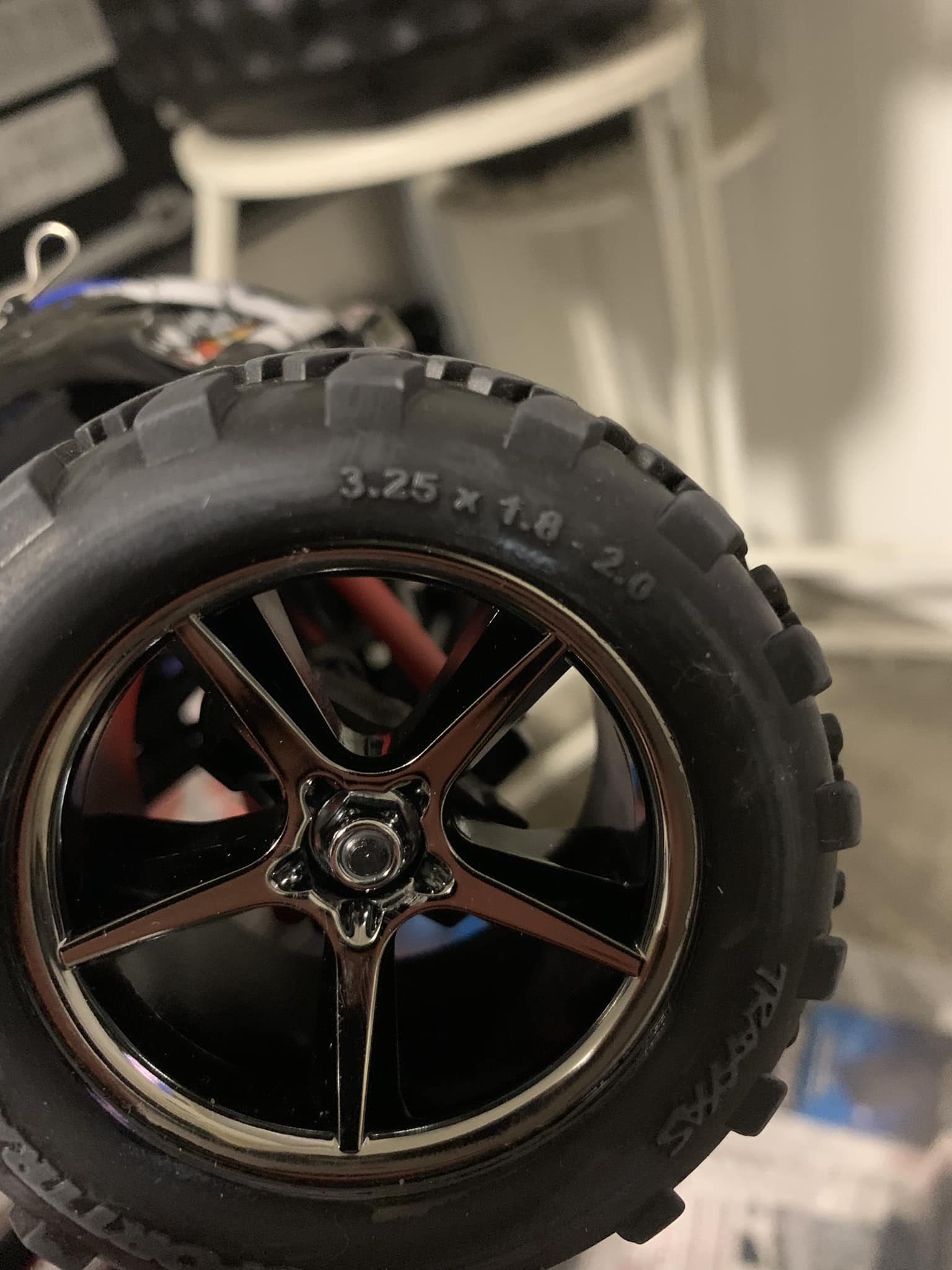 Tamiya Street Rover Tires on 1/16 E-Revo Performance