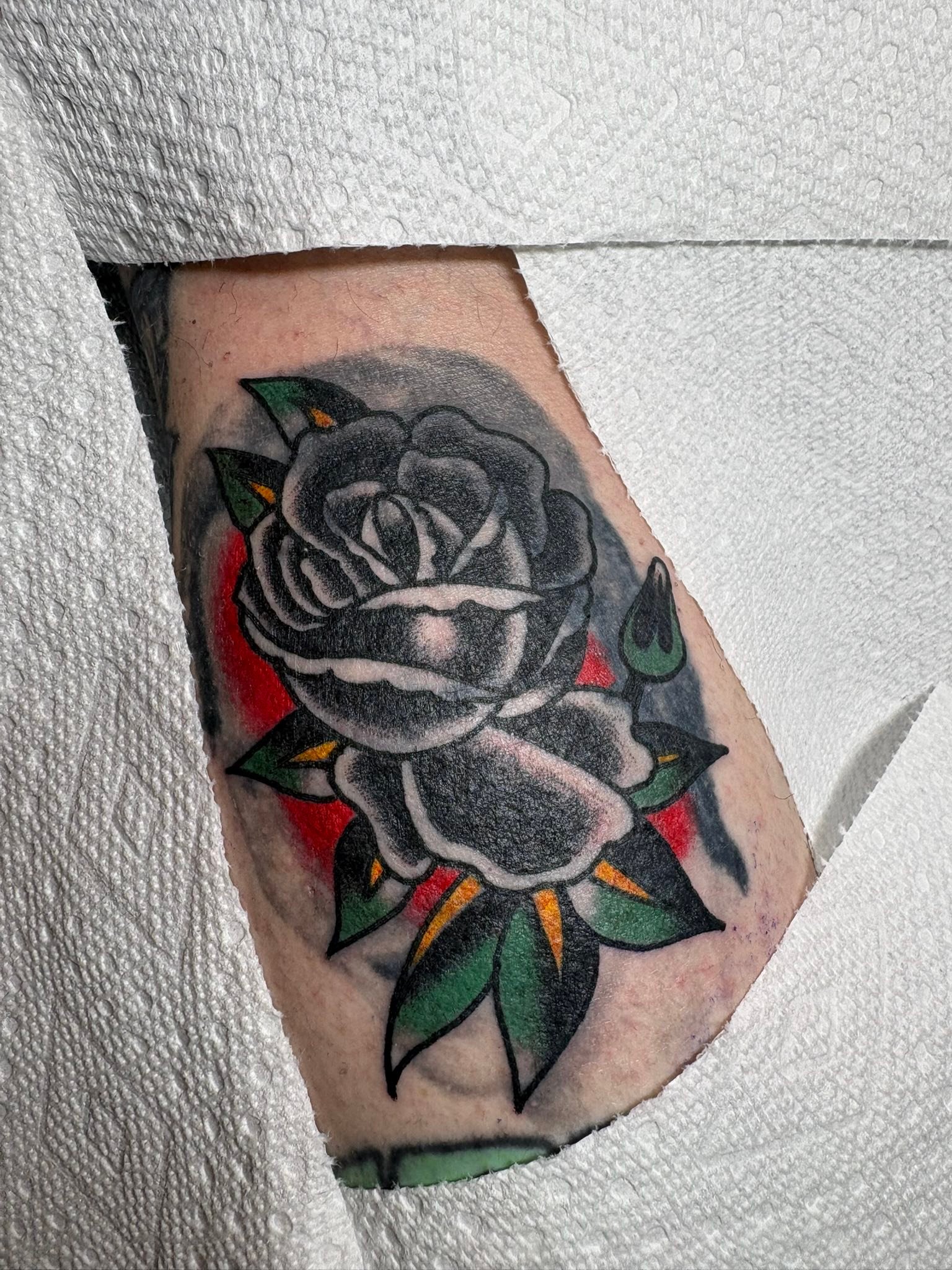 American traditional tattoos at shop