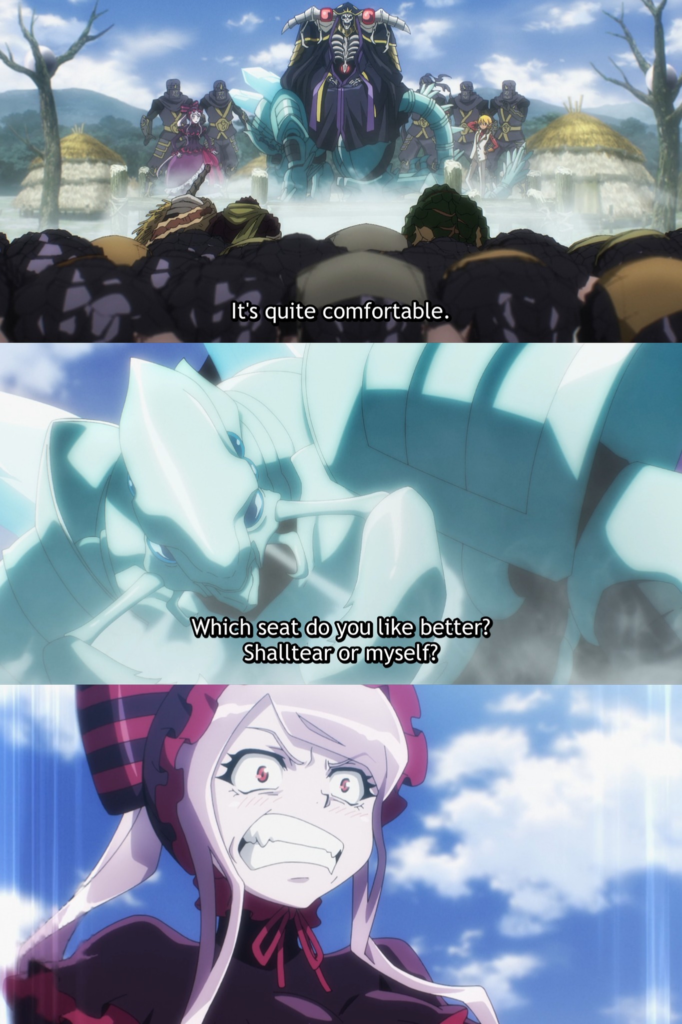 Anime Trending - Anime: Overlord IV Now that's a tough... | Facebook