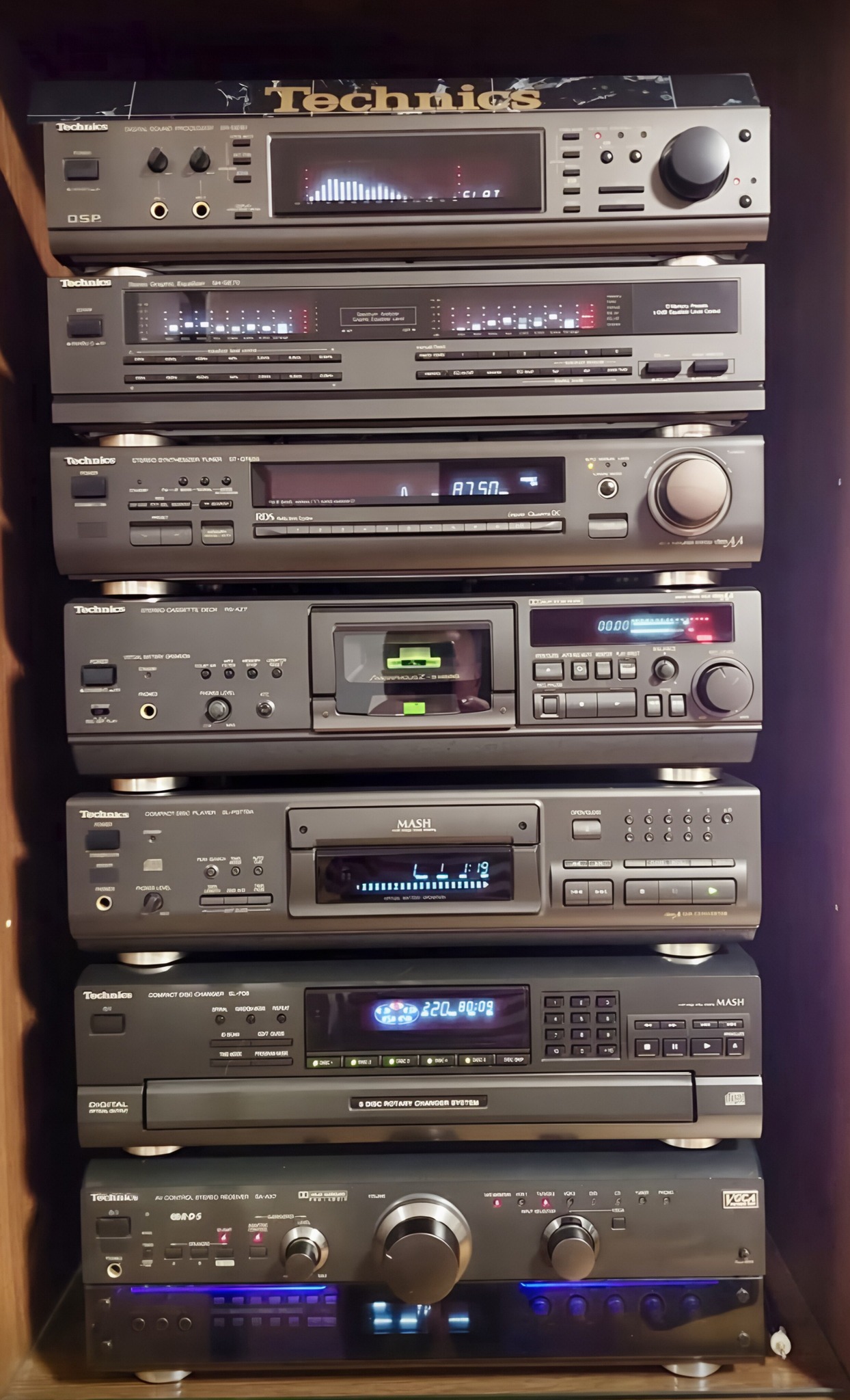 Rupesh - stack of Technics stereo components | Facebook