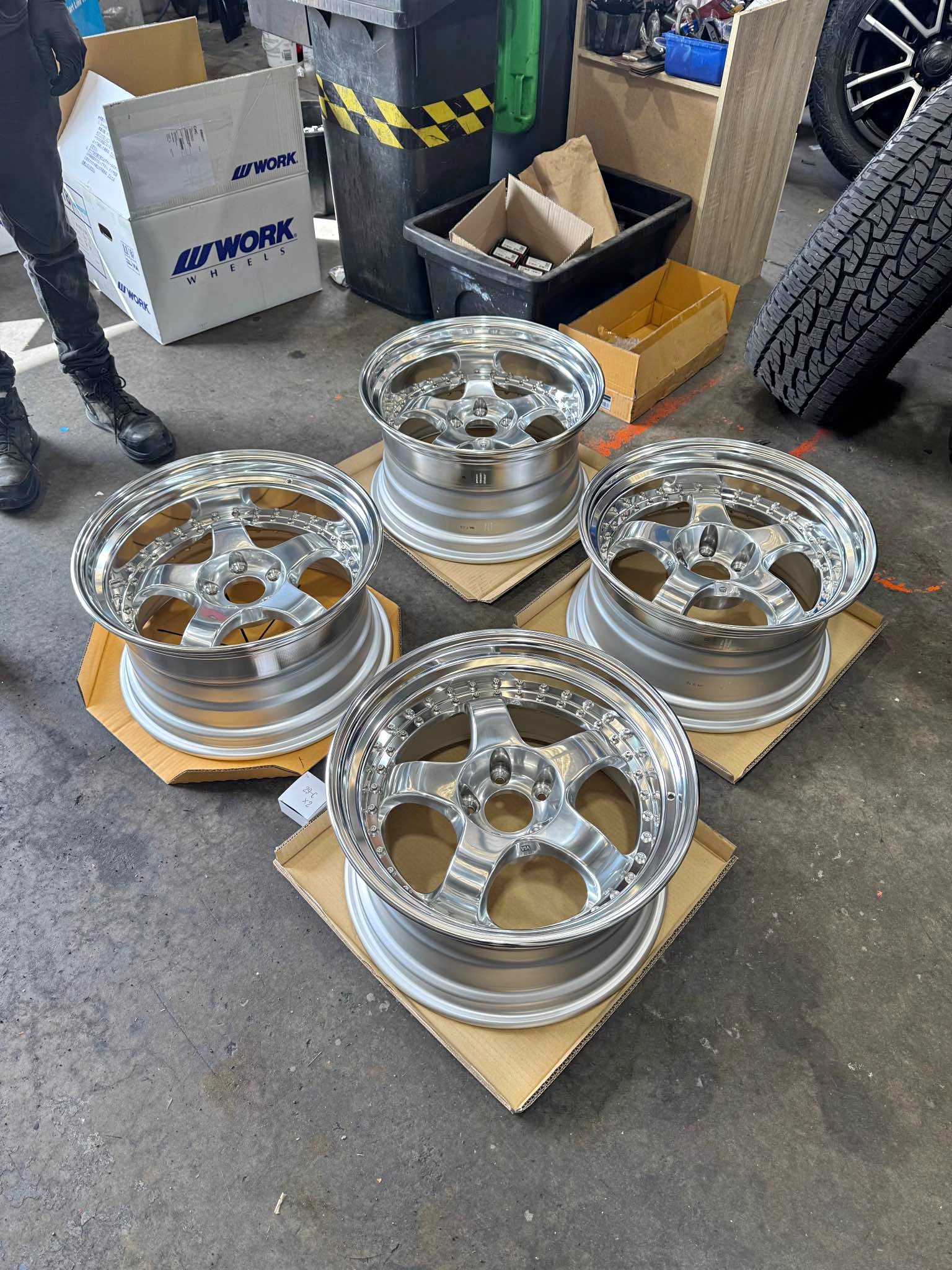 Work Meister S1-3p Polished - Car Wheels, Tires & Parts - Christchurch ...