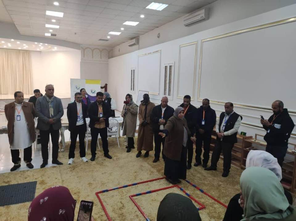 انطلاق الدورة... - وزارة التربية والتعليم بالحكومة الليبية