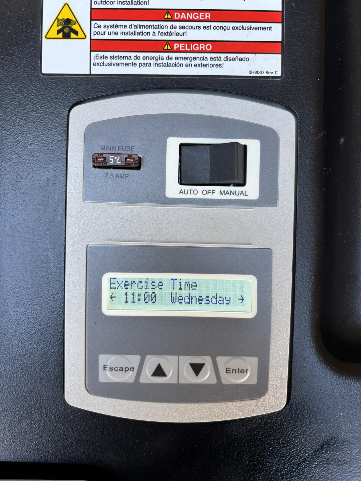 Generac Generator Owners | UPDATE: the test came in at 11AM just as ...