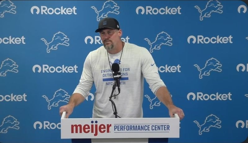 Detroit Lions Die Hard Fans | Dan Campbell confirms Sam Laporta had a ...