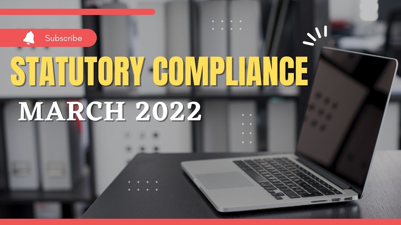 Statutory - 🟠 Important Video For Statutory Compliance 👇 ️ Monthly ...