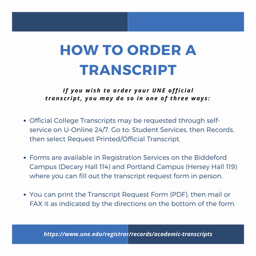Are you in need... - The University Of New England Registrar | Facebook