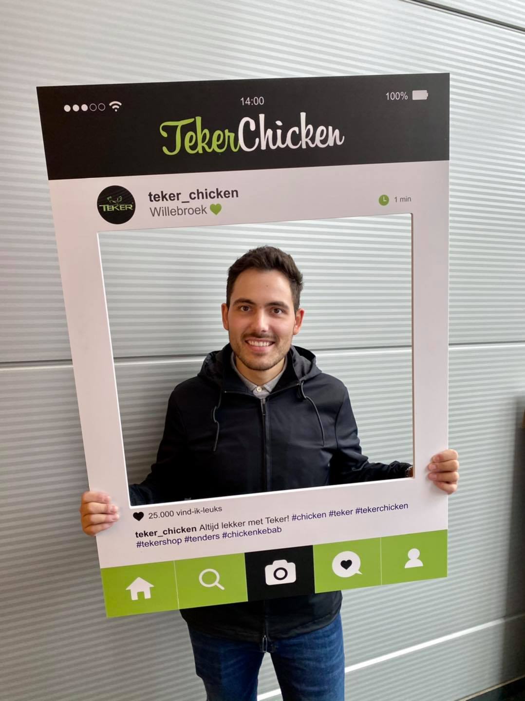 Teker Chicken - Zo tof de Teker insta frame 😍 Kom en maak...